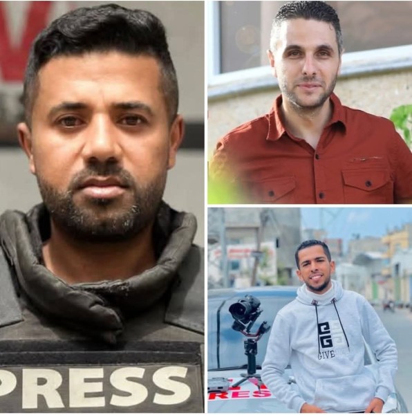 قصـف إسرائـيلي واستـشهاد ٣ صحفيين باللجنة المصرية في غـزة