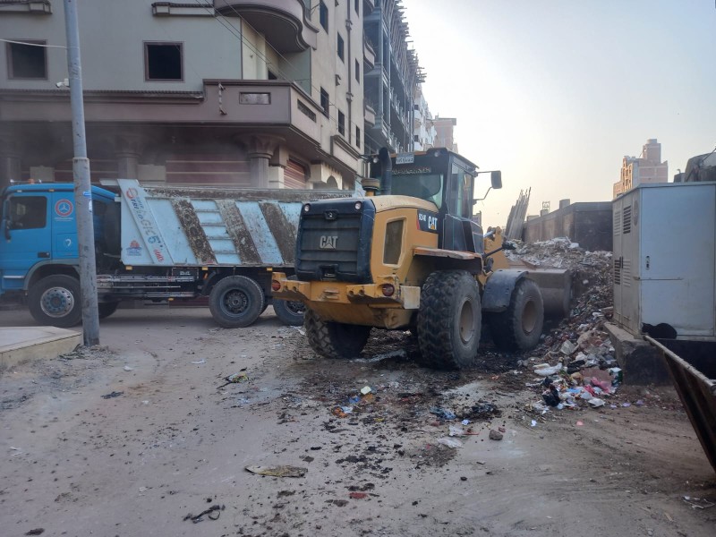 جدول زمني لنقل والتخلص الآمن وإخلاء مدينة المنصورة من مخلفات الهدم والبناء