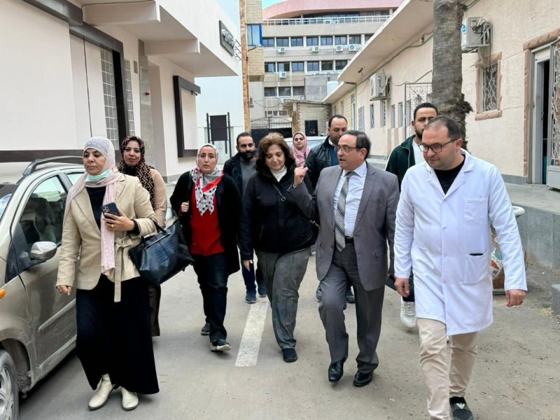 «بدران » يلتقي متدربي صحة الإسكندرية ويسمتع لمطالبهم ومقترحاتهم