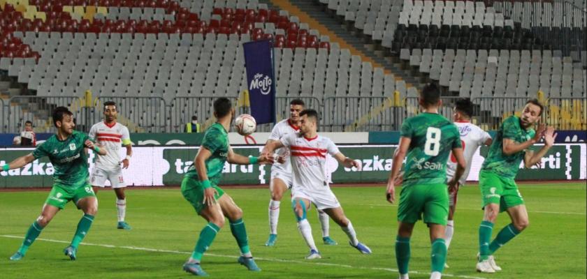 قناة مفتوحة تذيع مباراة الزمالك والمصري بكأس الكونفدرالية الإفريقية