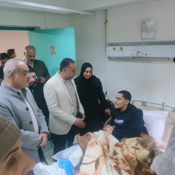 تفاصيل جولة وكيل وزارة الصحة بشمال سيناء بمستشفى العريش العام