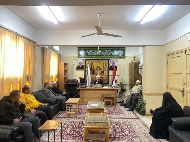 كفر الشيخ الأزهرية .. انعقاد الاجتماع التحضيري لاحتفالية اليوم السنوي لتأسيس الجامع الأزهر