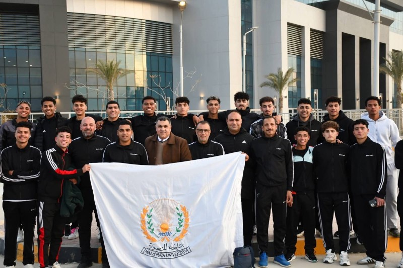 جامعة المنصورة حصدت العديد من الميداليات في مختلف الألعاب الرياضية بدوري الجامعات والمعاهد