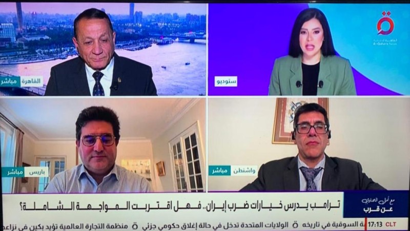 تفاصيل ما جاء في لقاء اللواء أيمن عبد المحسن بالإعلامية أمل الحناوى حول المشهد الإيراني الإسرائيلي