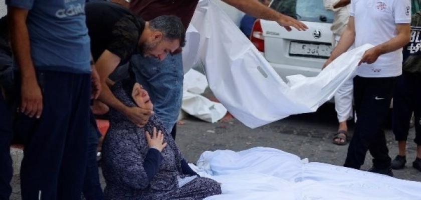 شهيد و8 مصابين في قصف خيام النازحين بخان يونس