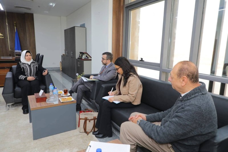 نائب محافظ دمياط تستقبل وفداً رفيع المستوى من السفارة الكندية لبحث سبل التعاون المشترك