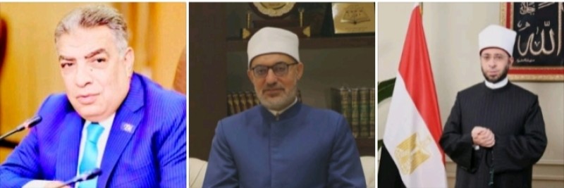 محافظ الدقهلية يستقبل وزير الأوقاف ومفتي الجمهورية ويصلون الجمعة بمسجد النصر بالمنصورة