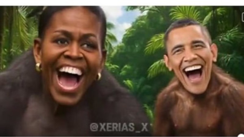 ترامب ملك الغابة.. البيت الأبيض يعترف بنشر فيديو مسيء لـ أوباما وزوجته