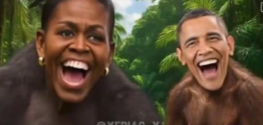 ترامب ملك الغابة.. البيت الأبيض يعترف بنشر فيديو مسيء لـ أوباما وزوجته