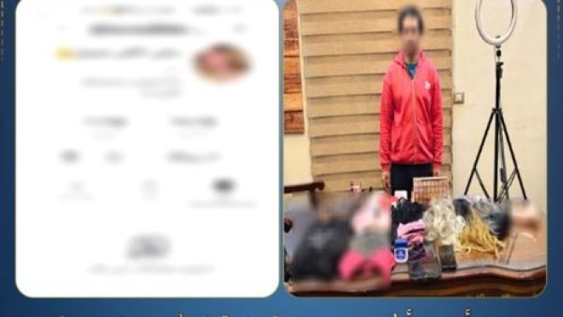 مرتديًا ملابس نسائية.. ضبط شخص بالدقهلية نشر مقاطع رقص تحرض على الفجور