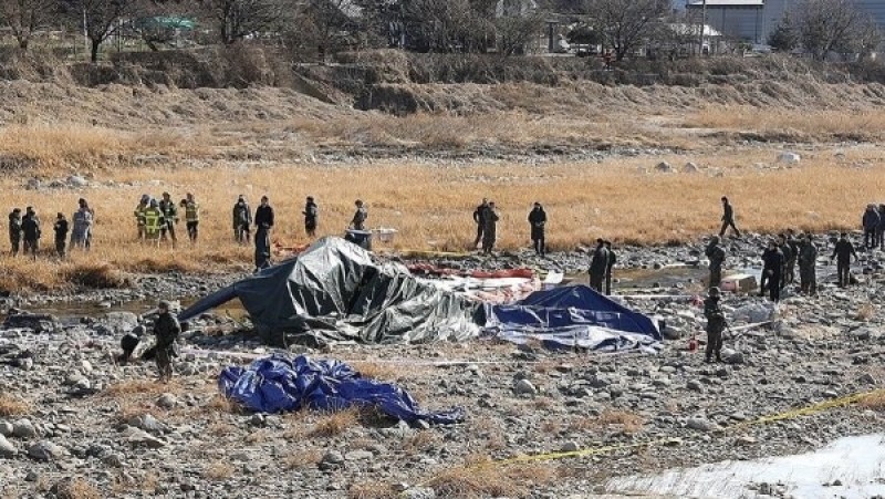 مصرع جنديين بـ كوريا الجنوبية إثر سقوط مروحية عسكرية شمال غرب البلاد