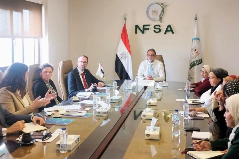 رئيس الهيئة القومية لسلامة الغذاء يستقبل وفدًا دنماركيًا لبحث التعاون الفنى فى مجالات سلامة الغذاء والرقابة التنظيمية