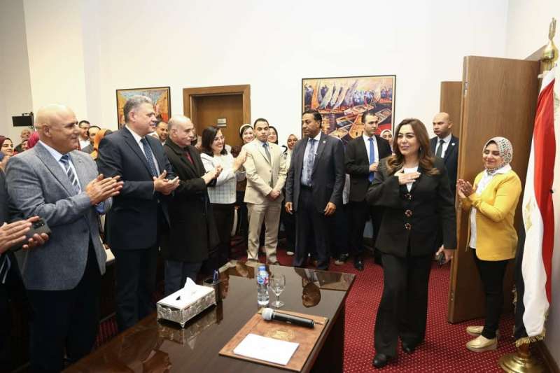 وزيرة التنمية المحلية والبيئة تشكر القيادة السياسية عقب أداء اليمين
