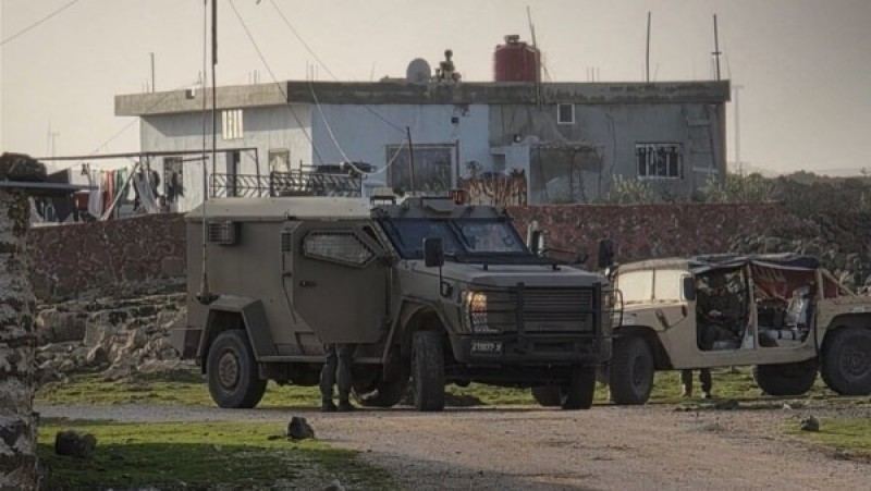 قوات الاحتلال تتوغل في أوفانيا بريف القنيطرة الشمالي بسوريا