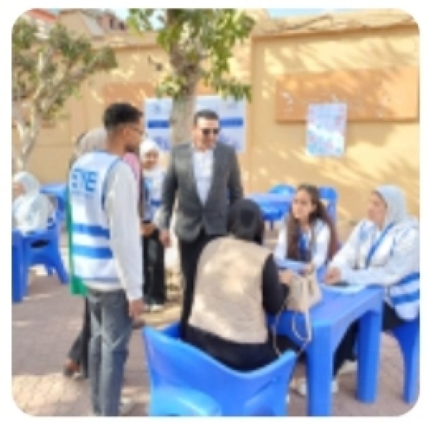 تفاصيل متابعة وكيل وزارة الشباب والرياضة بالدقهلية اختبارات الانضمام للكيانات الشبابية