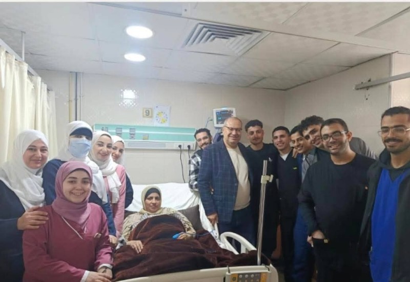 إنقاذ حياة مريضة كلى من توقف مفاجئ بالقلب بمستشفى دمياط العام بجهود طبية متكاملة