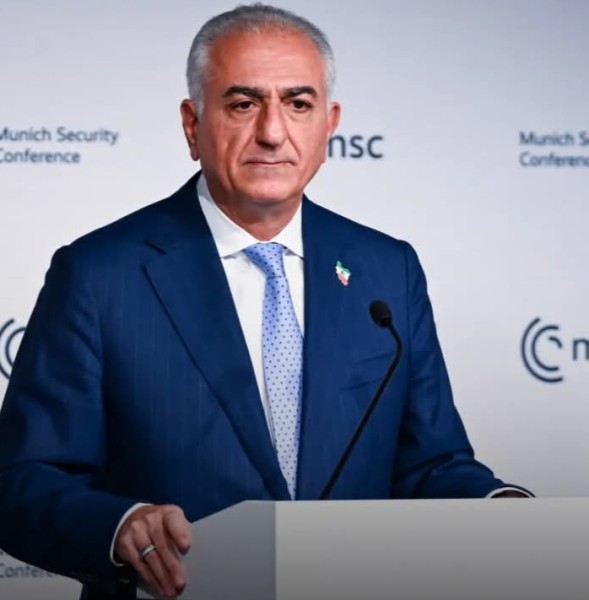 رضا بهلوي ولي عهد إيران السابق من ميونيخ: الشعب موحّد والنظام يحاول تضليل العالم