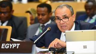 وزير الخارجية يلقي كلمة أمام الاتحاد الأفريقي حول تعزيز دور القارة بمجموعة العشرين