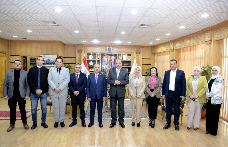 جامعة المنصورة تستقبل لجنة من المجلس الأعلى للجامعات لتجديد اعتماد مراكز تدريب واختبارات التحول الرقمي