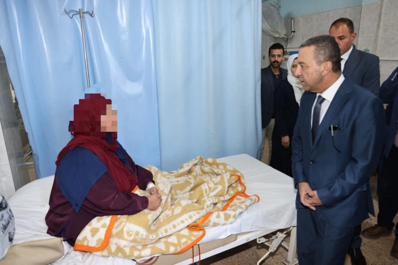 محافظ المنوفية يفاجئ مستشفي بركة السبع المركزي ويحيل ١٧ من العاملين المتغيبين بدون اذن للتحقيق