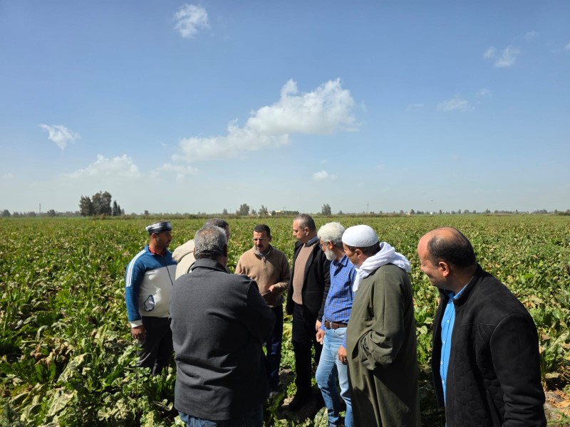 وفد برنامج إدارة مياه دلتا النيل يتابع تنفيذ الأنشطة ميدانيا في البحيرة