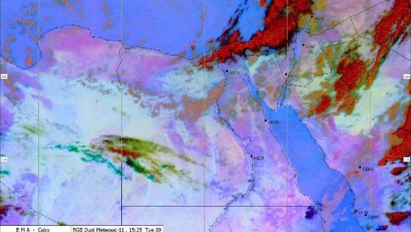 أجواء باردة ورياح قوية محملة بالأتربة.. تفاصيل حالة الجو