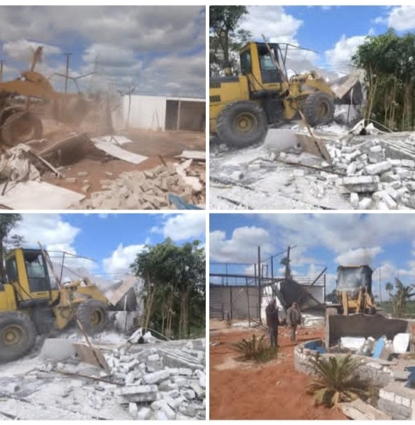 اسيوط: حملة ازالات مكبرة لازالة التعديات على الارض الزراعية ومخالفات البناء بمركز القوصية