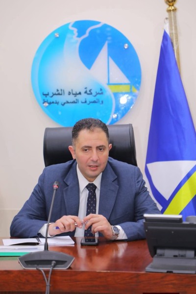 محافظ دمياط يتابع الموقف التنفيذي لمشروعات مياه الشرب والصرف الصحى