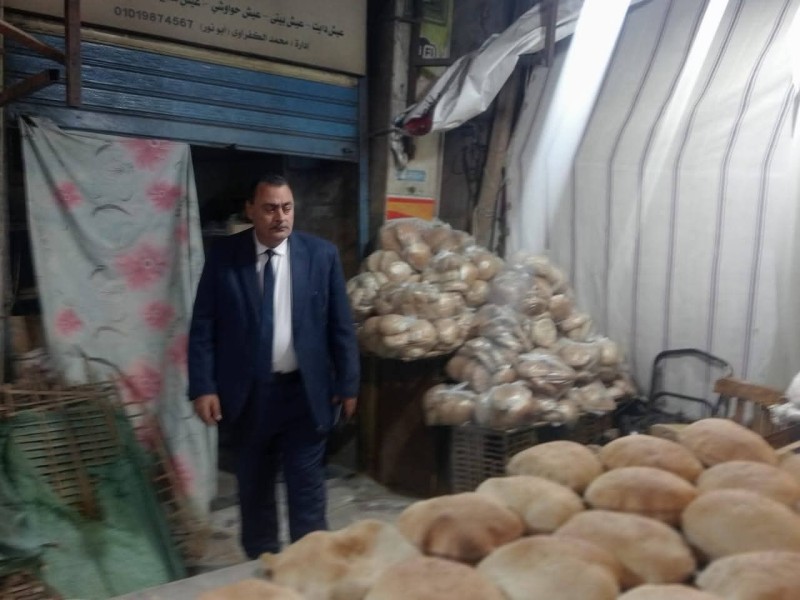 جولة مفاجئة لوكيل وزارة تموين دمياط