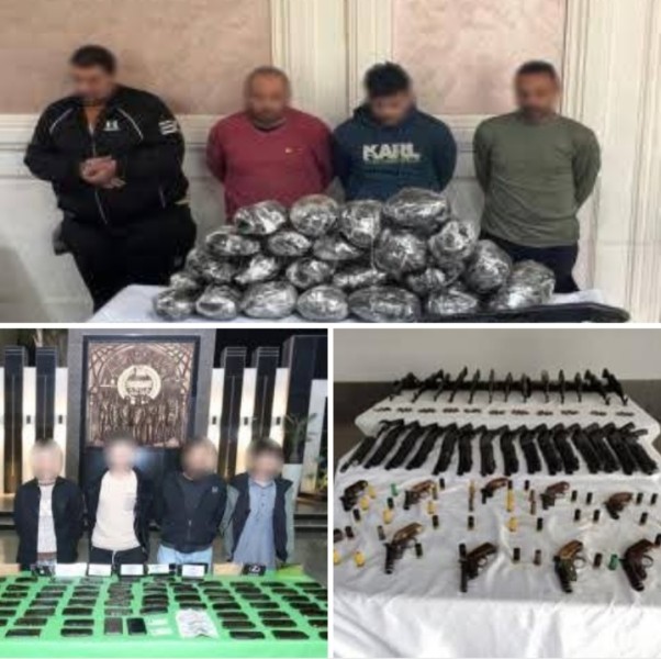 ضبط مخدرات بـ٧٣ مليون جنيه فى بنى سويف