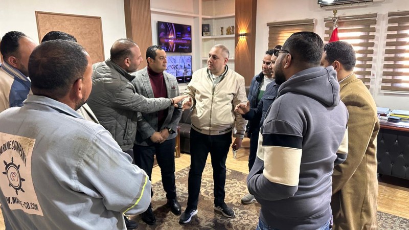 اجتماع الجهاز التنفيذي للمنطقة الصناعية بجمصة وقيادات جمعية المستثمرين