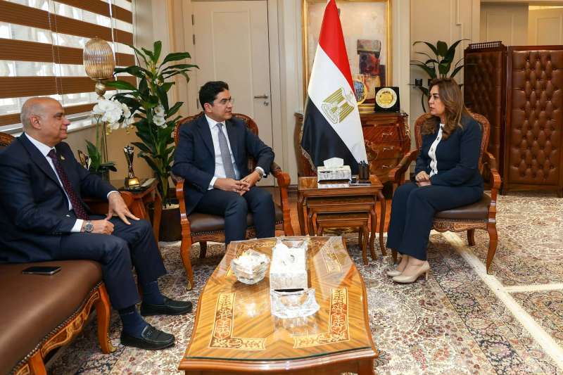 د. منال عوض تلتقي عضو لجنة الشئون الدستورية والتشريعية ووكيل لجنة الإدارة المحلية بمجلس النواب