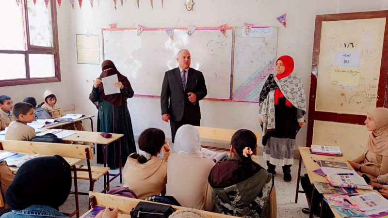 ”قبيصي” يشدد على الانضباط ودقة رصد الدرجات في جولة مفاجئة بشرق الفيوم