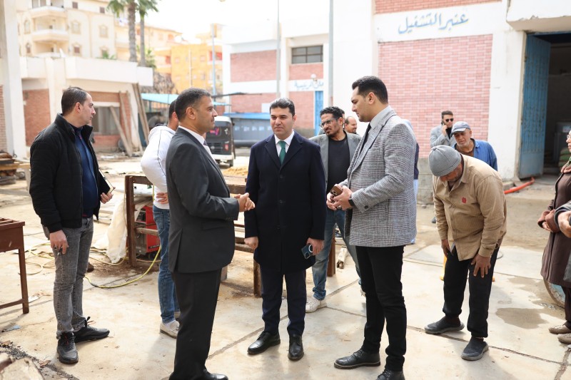 تفاصيل جولة نائب محافظ الدقهلية بجمصة والمنطقة الصناعية