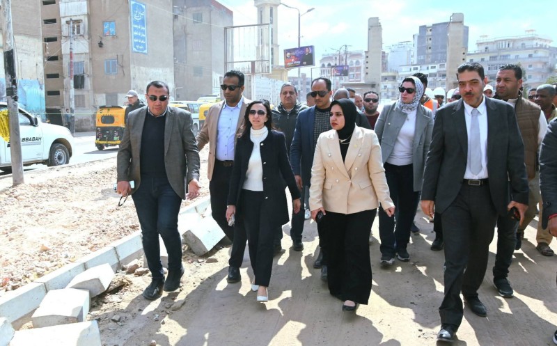 محافظ البحيرة تتفقد أعمال إحلال وتجديد كوبري كفر الدوار العلوي