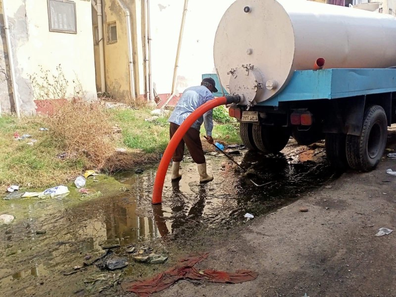 رفع كفاءة الخدمات العامة وتعزيز منظومة النظافة والصرف الصحي بأحياء بورسعيد
