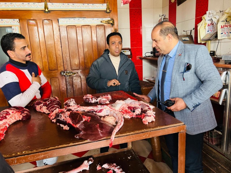 محافظ الدقهلية يتابع جهود مديرية الطب البيطري في حملاتها التفتيشية على محلات الجزارة