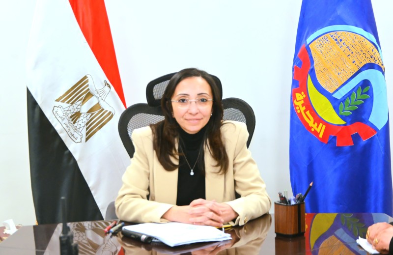 الدكتور جاكلين عازر محافظ البحيرة 