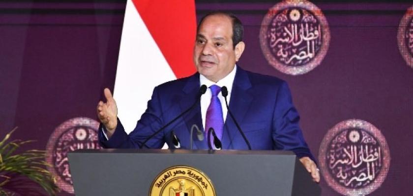 السيسي يوجه 17 رسالة مهمة للمصريين
