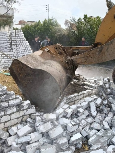 إزالة 37 حالة تعدٍ على  الأراضي الزراعية بالبحيرة