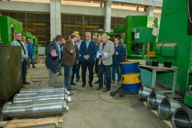 وزير الدولة للإنتاج الحربي يتابع إنتاج منظومة الهاوتزر (K9A1EGY)