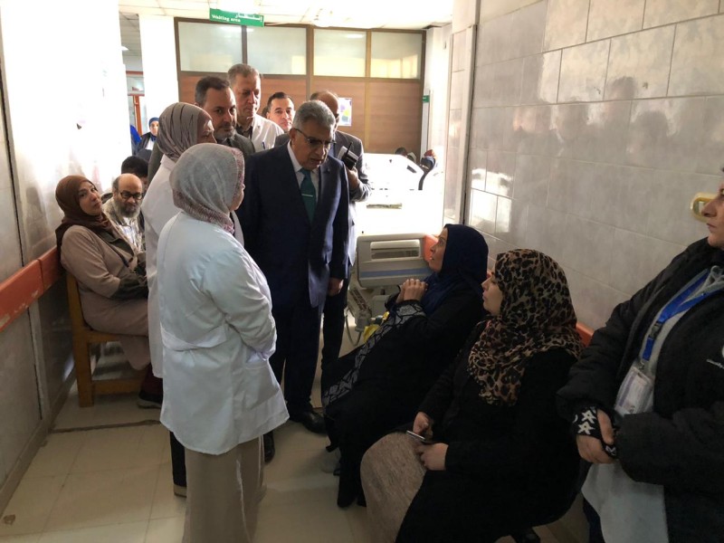 تفاصيل زيارة محافظ الدقهلية المفاجئة بمستشفى سندوب للتأمين الصحي لمتابعة جودة الخدمة الطبية وأعمال التطوير الجاريه