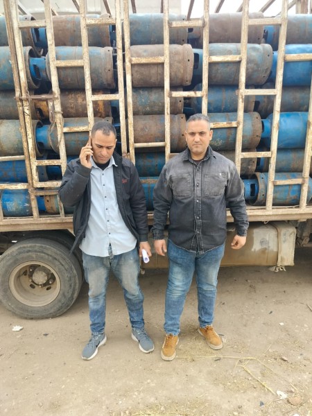 ضبط مستودع غاز مخالف بالبحيرة