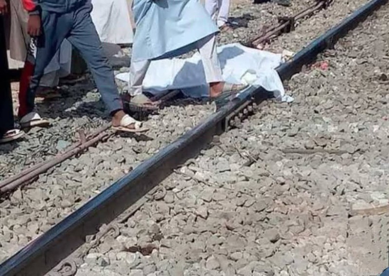 مصرع شاب دهسه قطار في البحيرة