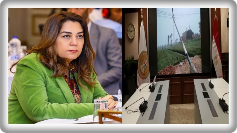 وزيرة التنمية المحلية والبيئة تتابع تقرير ”طوارئ الوزارة” حول طقس المحافظات