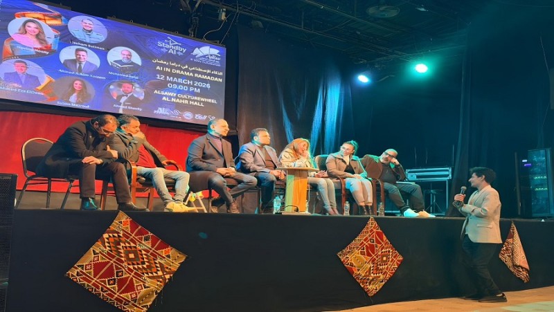 «فصيح» و«شاتو» يشعلان ندوة الذكاء الاصطناعي ودراما رمضان بساقية الصاوي