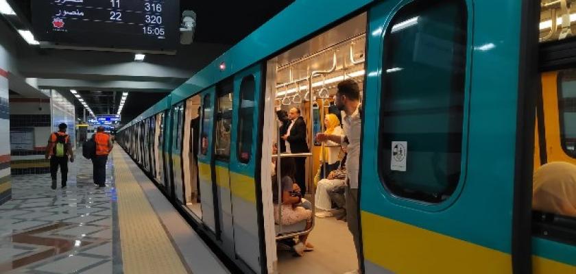 مترو الأنفاق: استمرار العمل بمواعيد شهر رمضان خلال أجازة عيد الفطر المبارك