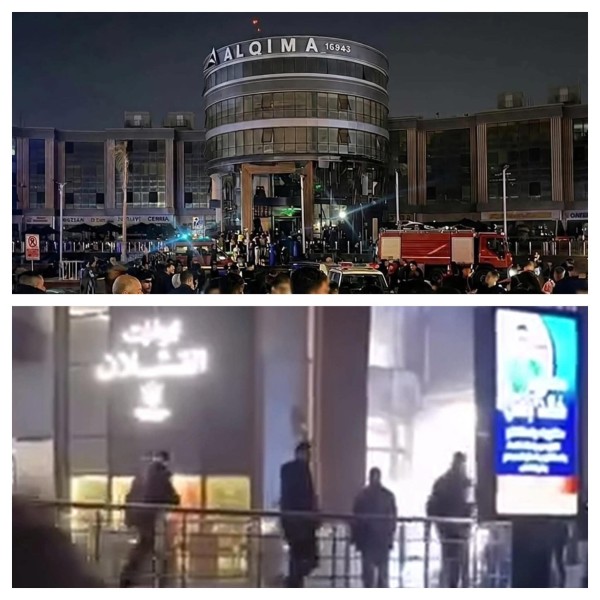 آخر تطورات حادث حريق مول تجارى بدمياط نتيجة إنفجار أنبوبة غاز ”هيليوم”