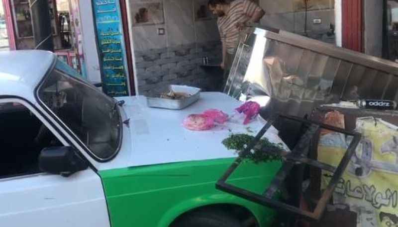 إصابة 5 من أسرة واحدة في حادث بالبحيرة