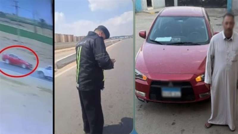 ضبط سائق أجنبي لاتهامه رجل مرور بطلب رشوة في وادي النطرون